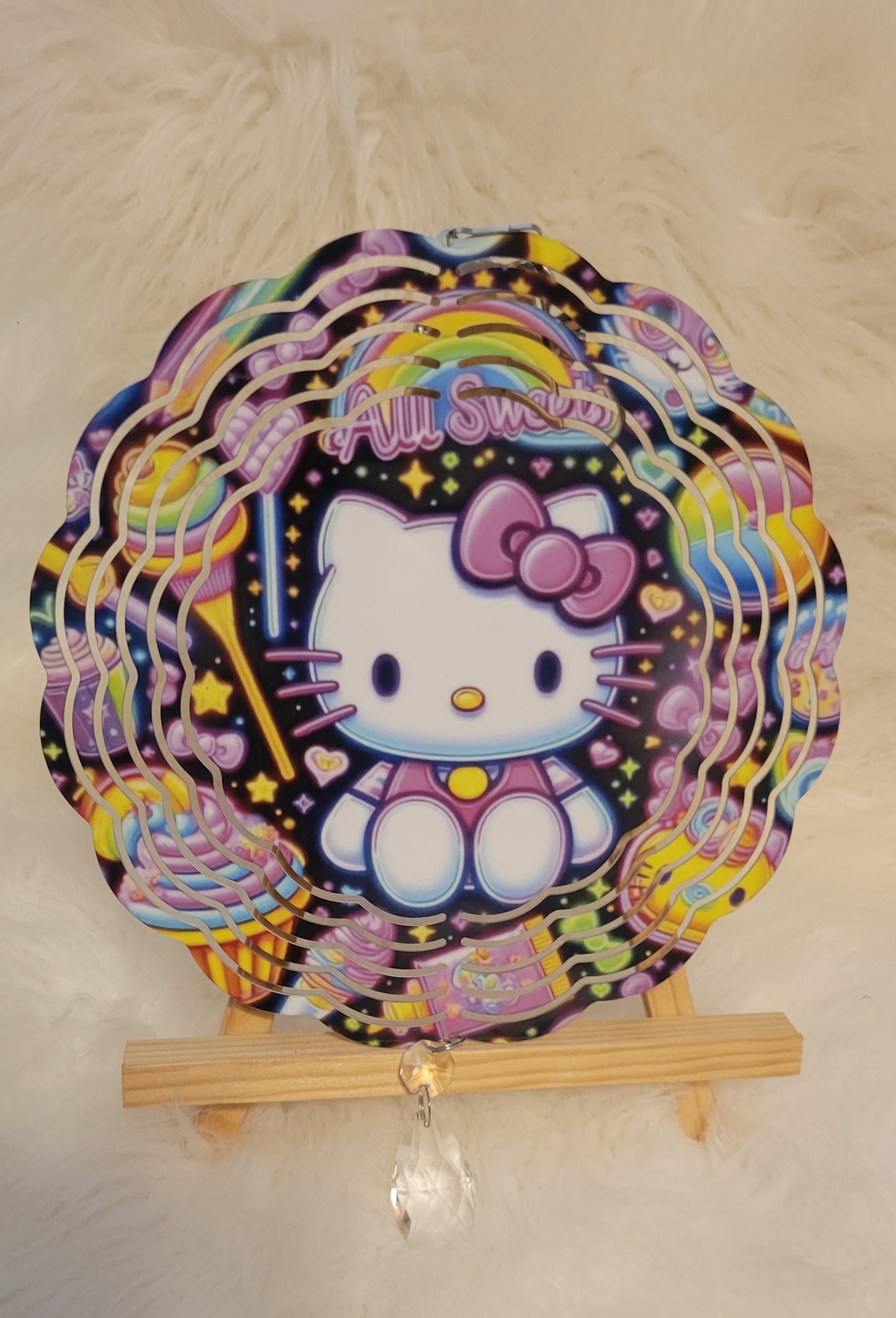 8-inch Kitty Wind Spinner