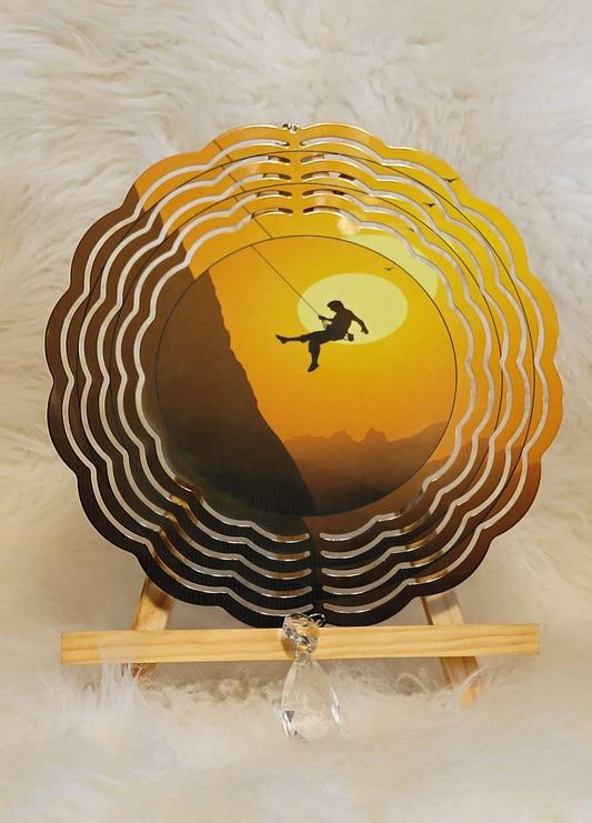 8-inch Rock Climber Wind Spinner