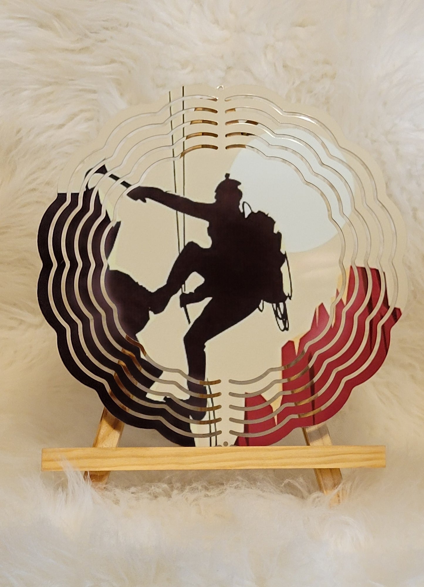 8-inch Rock Climber Wind Spinner