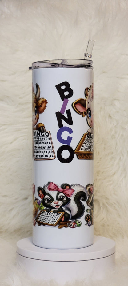 Cute Cow Bingo 40oz / 20oz Tumbler Set