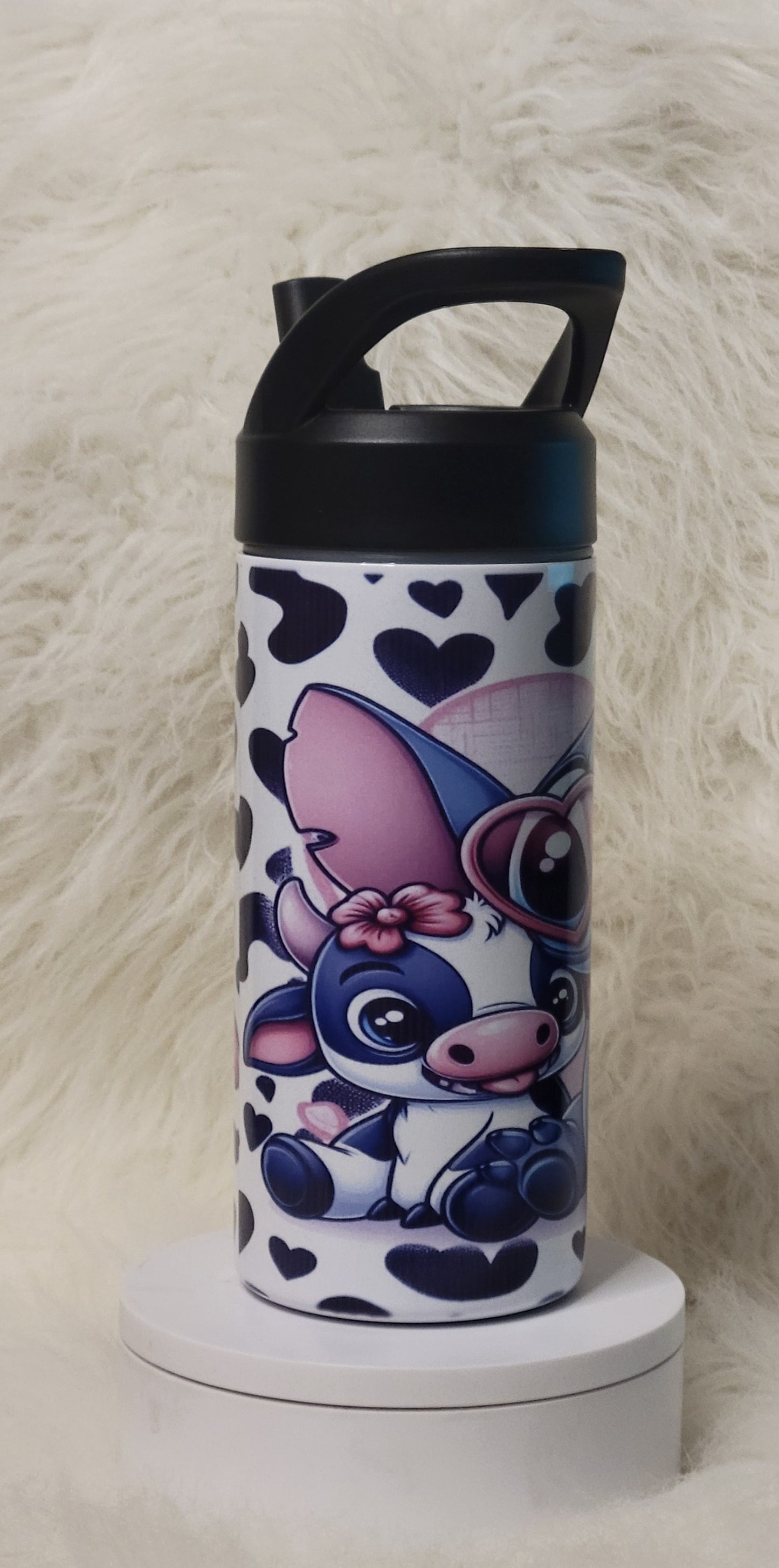 15oz Tumbler W/Screw Lid and Flip-up Straw