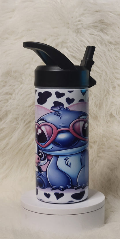 15oz Tumbler W/Screw Lid and Flip-up Straw
