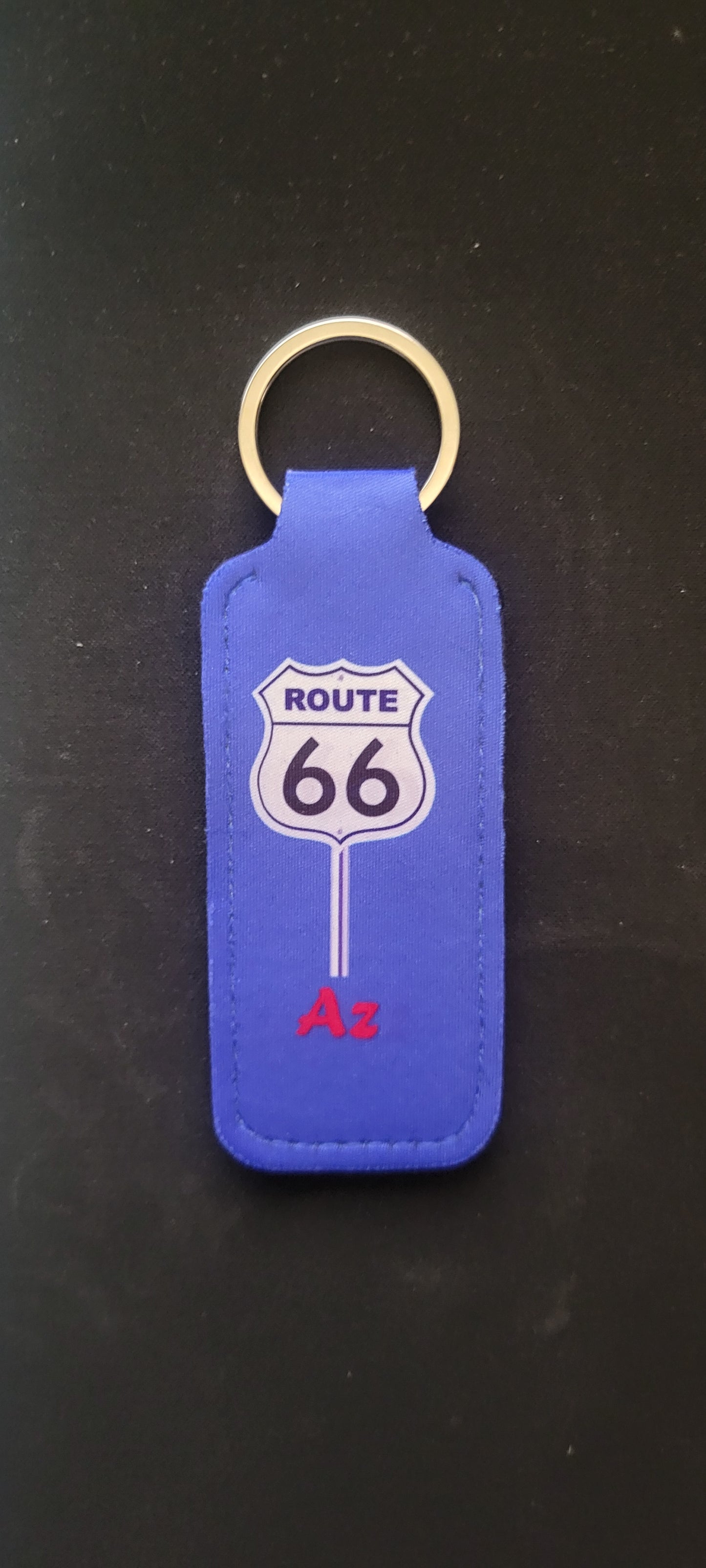 Route 66 Key Chain / Lip Balm Holder