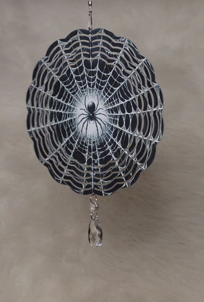 Spooky Spider Windspinner