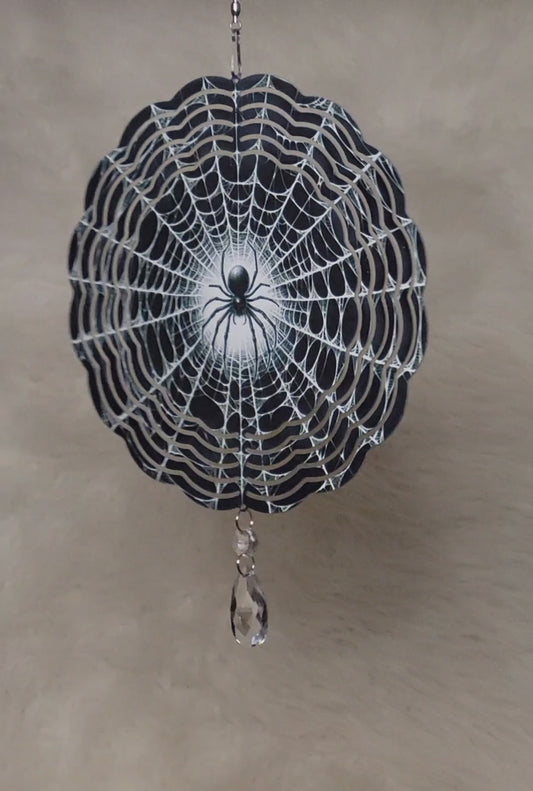 Spooky Spider Windspinner