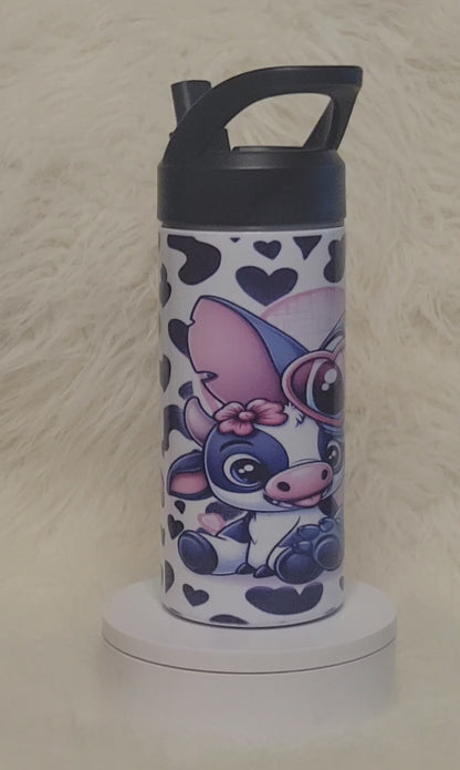 15oz Tumbler W/Screw Lid and Flip-up Straw