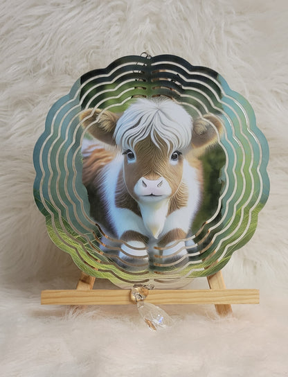 Funny Cow Wind Spinner