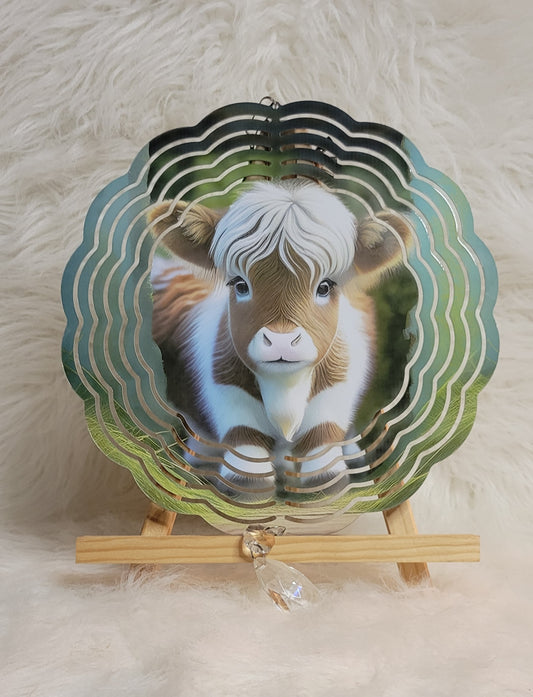 Funny Cow Wind Spinner