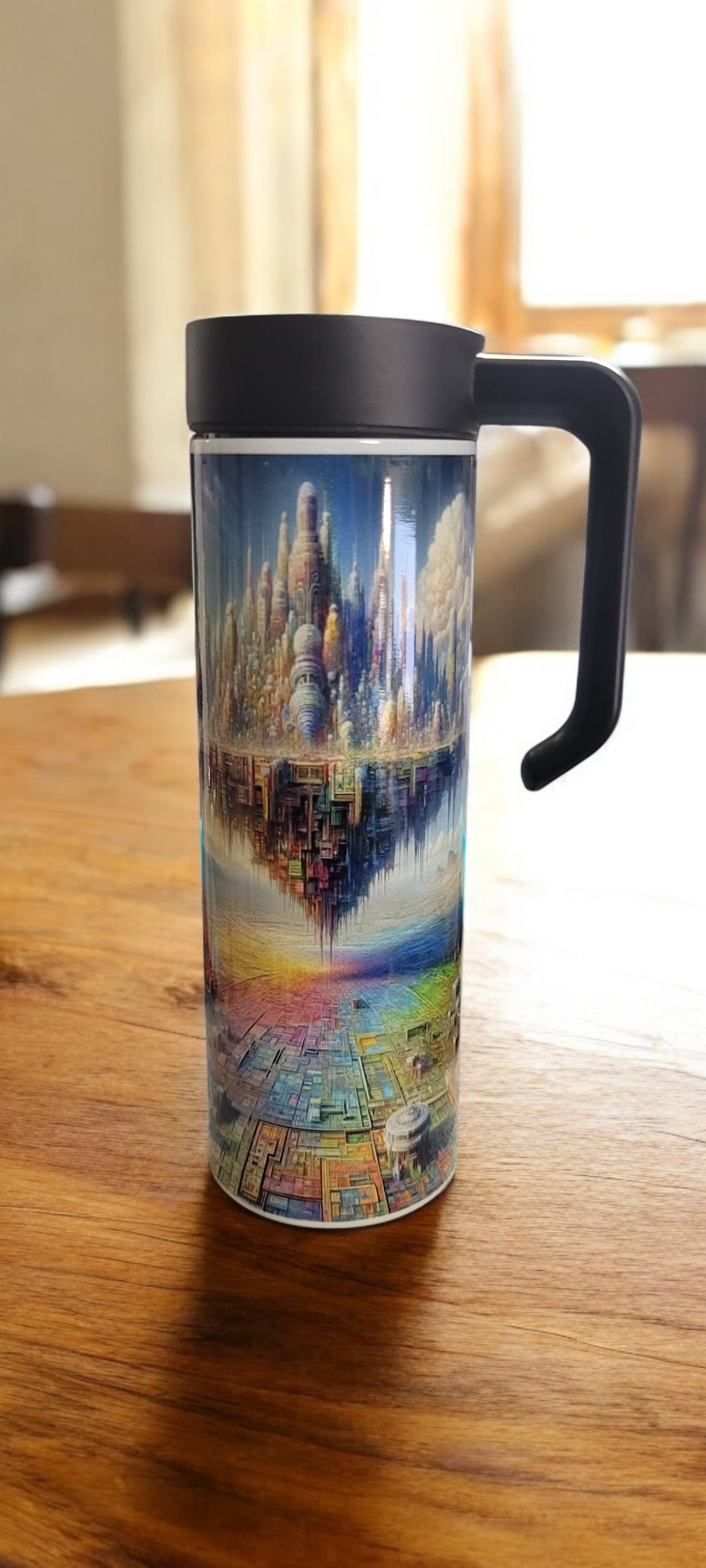 Visions 20oz Tumbler With MakerTwist Handle and Lid