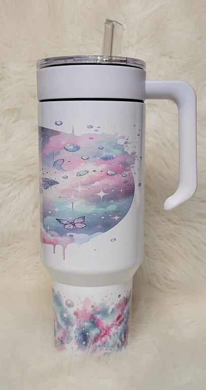 40oz Beautiful Butterfly Tumbler