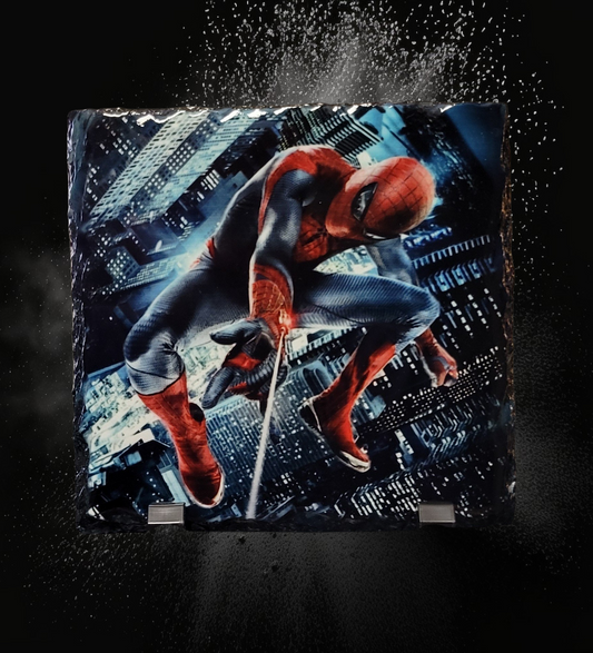 Spider Man 6x6in Slate