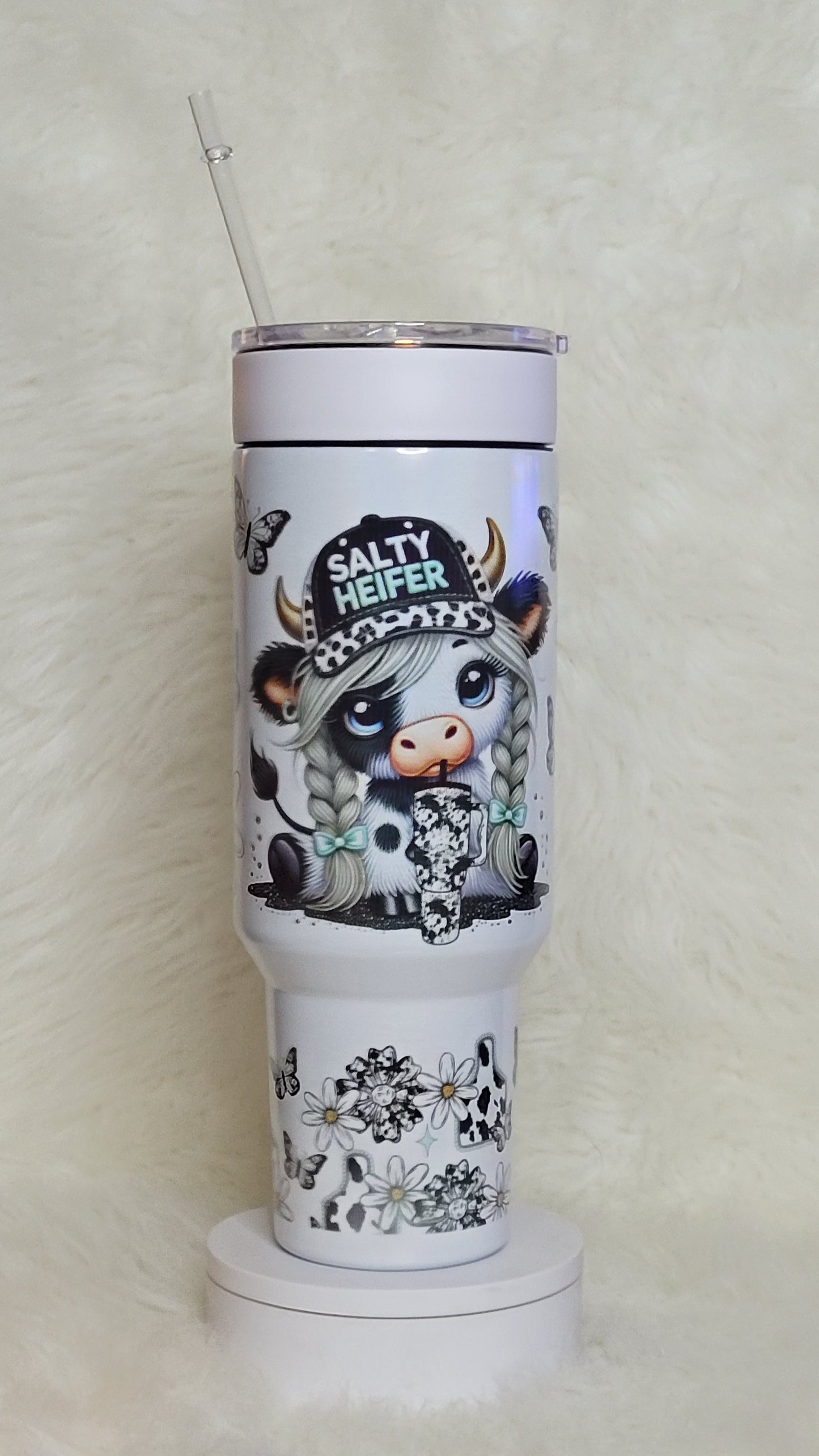 40oz "Salty Heifer" Tumbler