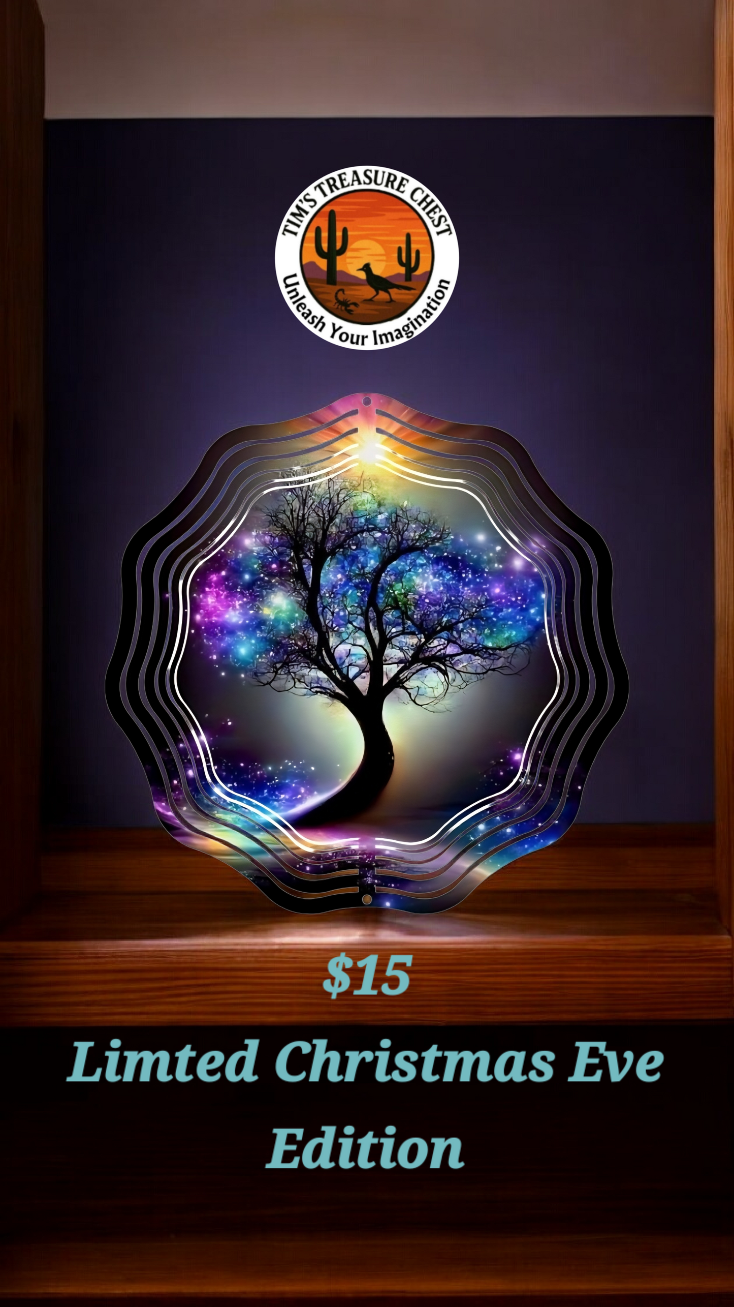 Limited Christmas Eve Edtion 8in Windspinner