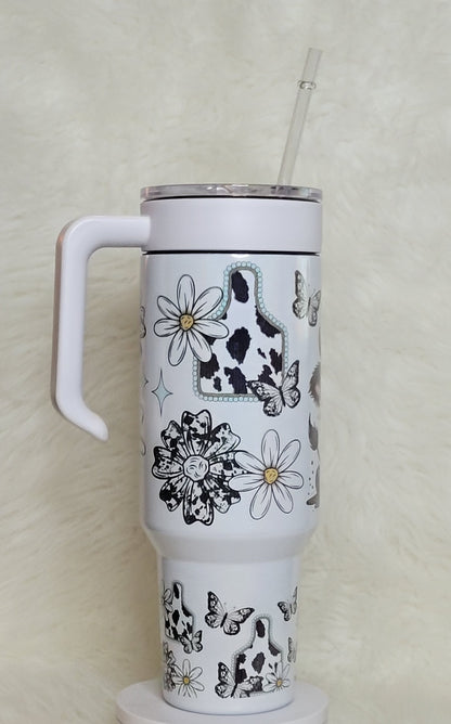 40oz "Salty Heifer" Tumbler