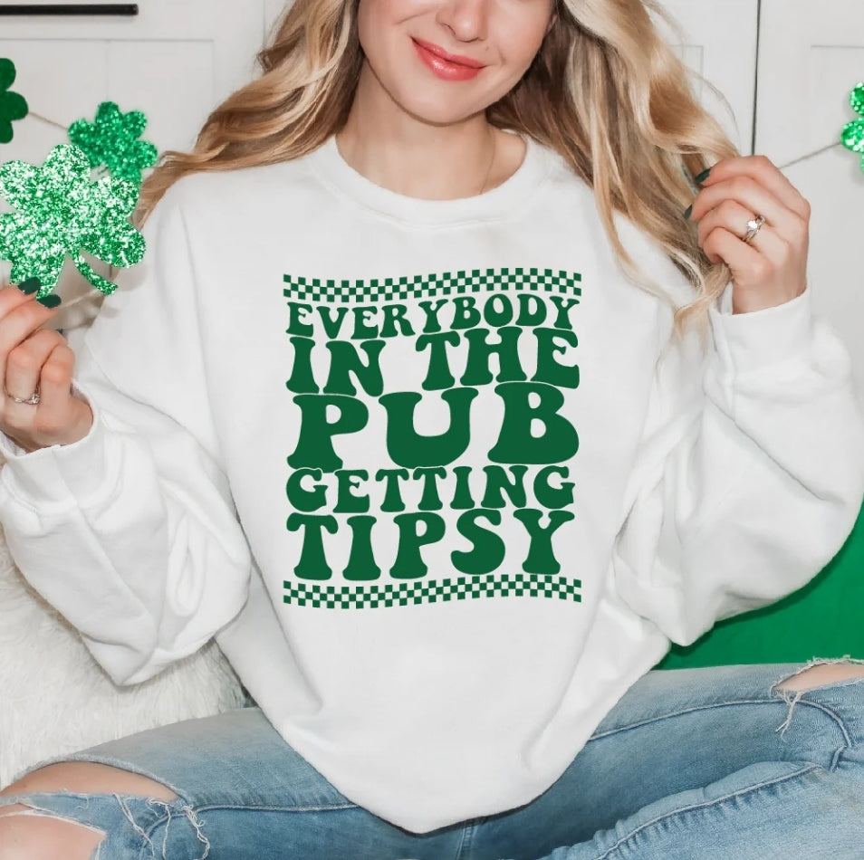 Irish Pub Tshirt Tipsy (*sweatshirt special order only)