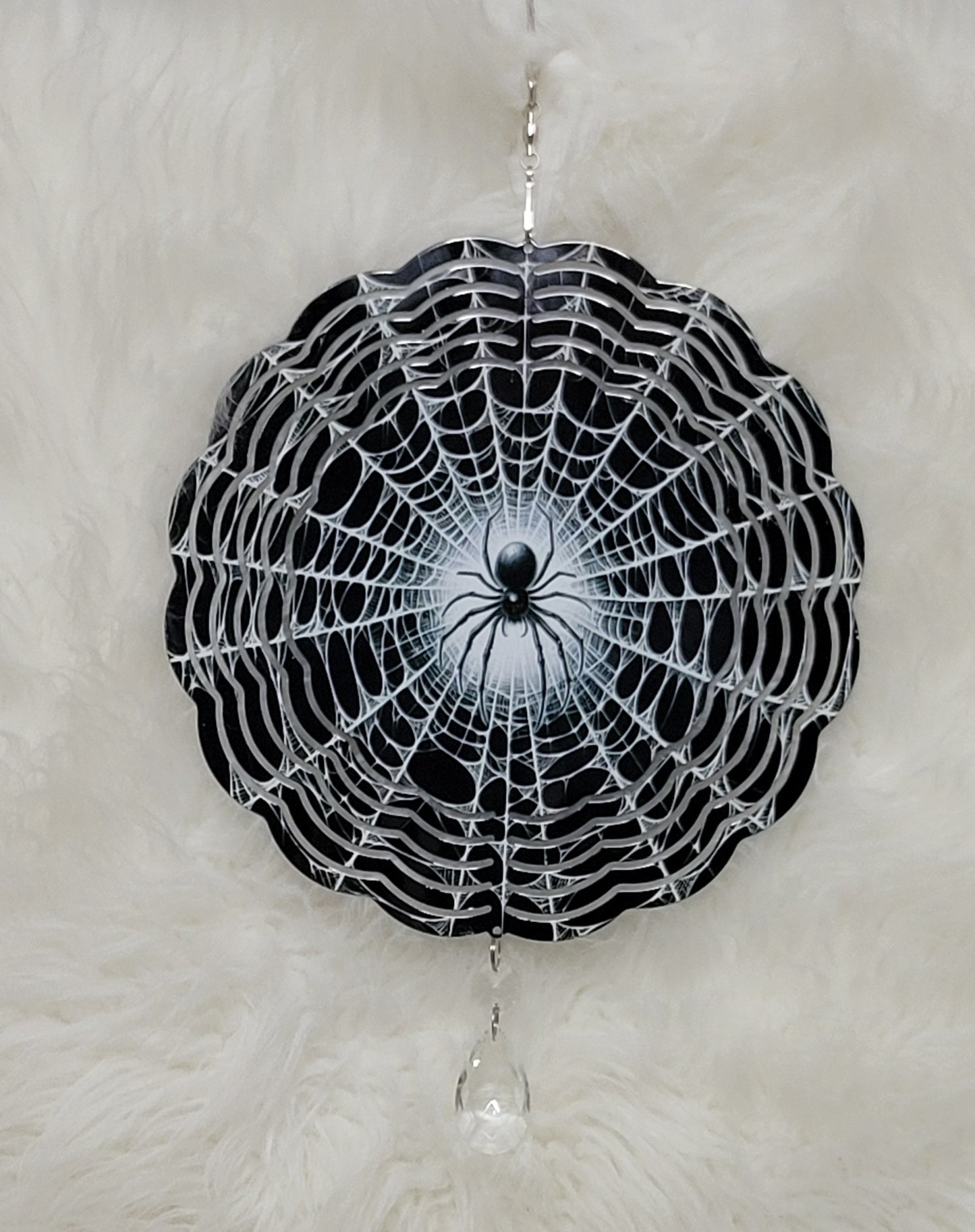 Spooky Spider Windspinner