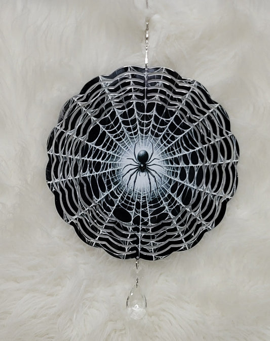 Spooky Spider Windspinner