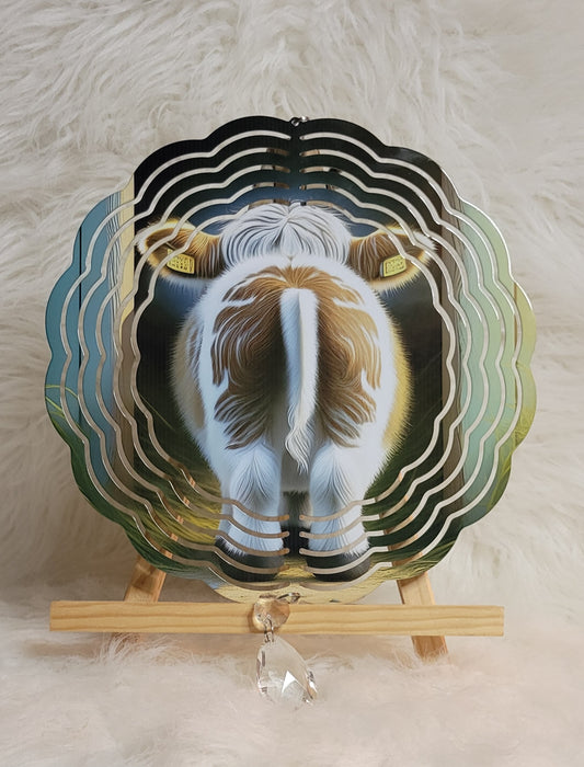 Funny Cow Wind Spinner